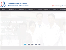 Tablet Screenshot of jinyibo.com